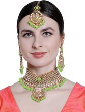 Kundan Chocker Necklace Set - Aanya