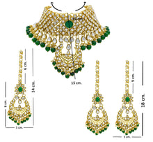 Kundan Chocker Necklace Set - Aanya
