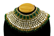 Kundan Choker Necklace Set - Aanya