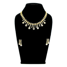 Party Wear Austrian Diamond Choker Necklace Jewellery Set - Aanya