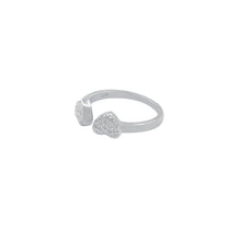 Passionate Love Spin 925 Silver Adjustable Ring - Aanya