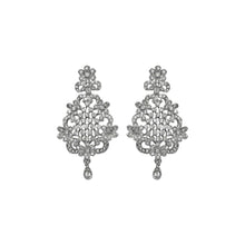Traditional Design Silver Plated Austrian Diamond Choker Necklace Jewellery Set - Aanya