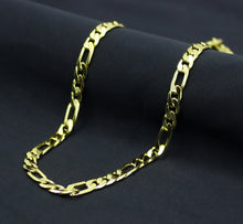 18k Gold Plated Figaro Chain - Aanya