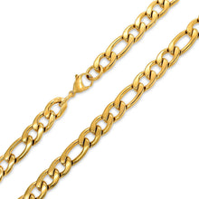 18k Gold Plated Figaro Chain - Aanya