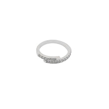 Affirmation Layered  925 Silver Adjustable Ring - Aanya