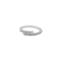 Affirmation Layered  925 Silver Adjustable Ring - Aanya
