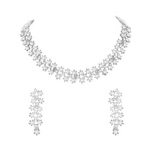 Austrian Diamond Attractive Look Western Collection Choker Necklace  Jewellery Set - Aanya