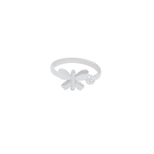 Butterfly Spin 925 Silver Adjustable Ring - Aanya