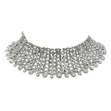 Classic Austrian Diamond Beautiful Choker Necklace Jewellery Set - Aanya