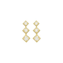 Classic Design Star Shape Gold Plated CZ American Diamond Brass Earring For Girls & Women - Aanya