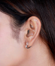 Cupid Heart Stud Earring Made With Pure 925 Silver - Aanya