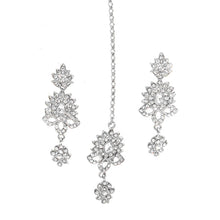Dazzling Alloy Austrian Diamond Choker  Necklace Set - Aanya