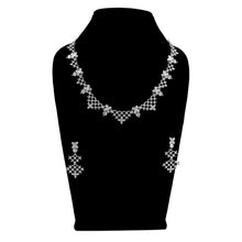 Ethnic Party Wear Austrian Diamond Choker Necklace  Jewellery Set - Aanya