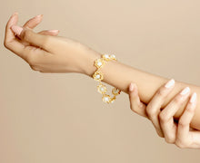 Floral Pearl Bracelet by Ira - Aanya