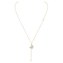 Gold Charming Butterfly Pendant Necklace - Aanya