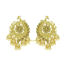 Gold Plated Peacock Design Earring For Women & Girls Aanya