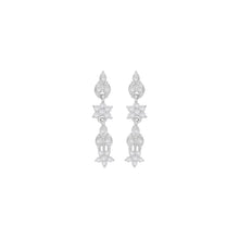 Gorgeous Look Floral Shape Design Austrian Diamond Choker Necklace Jewellery Set - Aanya