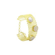 Intricate Gold-Plated Bracelet by Ira - Aanya