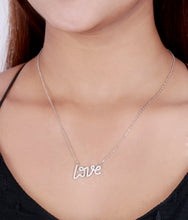 Love charm pendant Made with 925 Silver - Aanya