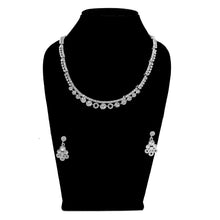 Party Wear Design Austrian Diamond Choker Necklace  Jewellery Set - Aanya