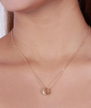 Round Necklace Pendant - Aanya