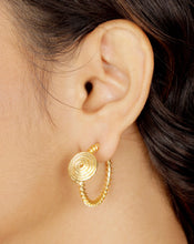 Snail Hoop Earrings by Ira - Aanya
