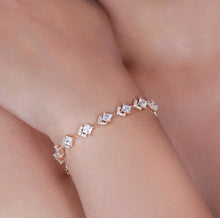 Valentine's Special Square Adjustable Bracelet - Aanya