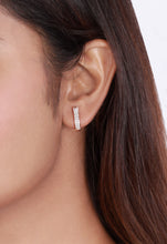 Wave Diamond Bali Earring - Aanya