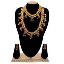 Wedding Antique Necklace Traditional Half Bridal Jewellery Set - Aanya